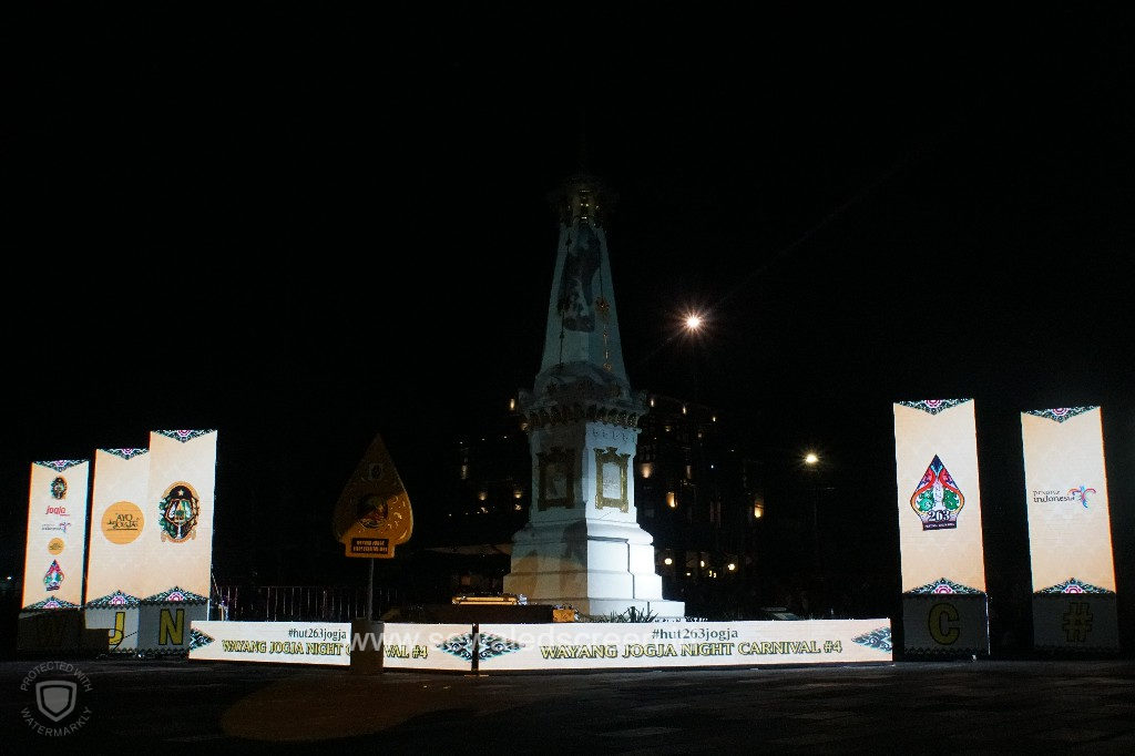 HUT Jogja ke 263 tahun 2019 - sewa led screen videotron