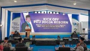 Kick Off PKU Jogja Reborn - sewa videotron jogja - harga sewa videotron jogja - sewa led screen videotron indoor outdoor 2023